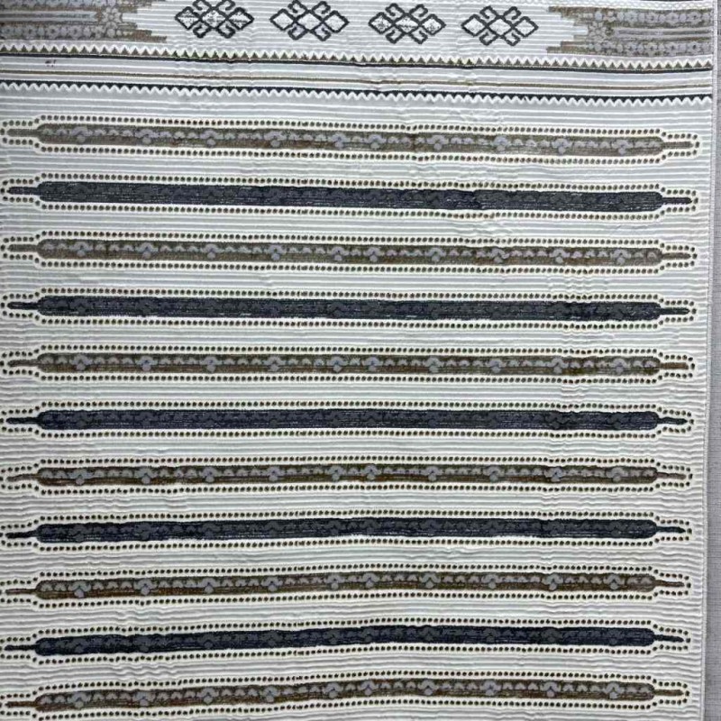 Turkish carpet Rana Turkish 1143A cream gray size 150*220