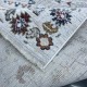 Turkish Bohemian Crystal Carpet DG198A Cream Color Size 80*150