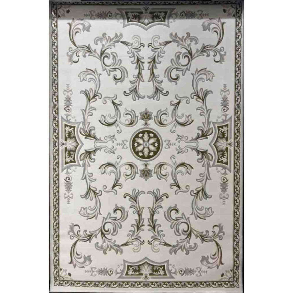 سجاد تركي داليا نقش فرنسي تركي 9769A كريم اخضر مقاس 150*220 سجاد تركي داليا نقش فرنسي تركي 9769A كريم اخضر مقاس 150*220