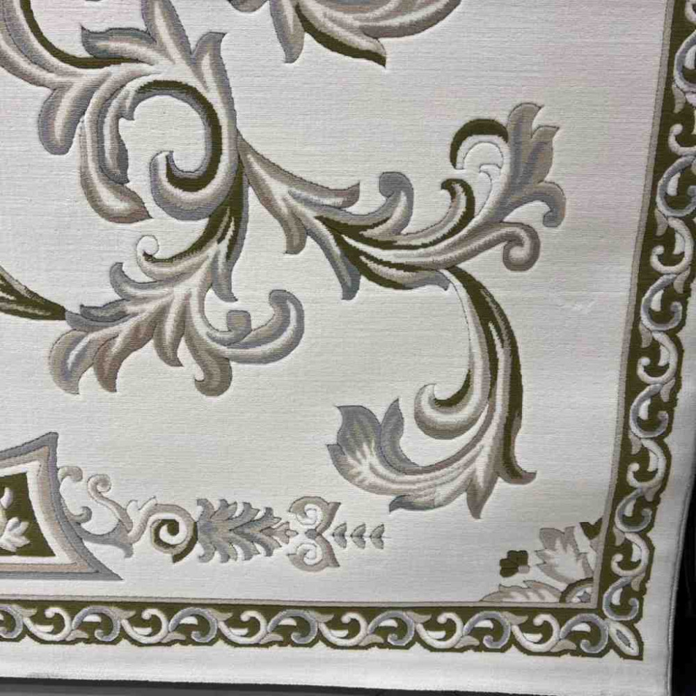 سجاد تركي داليا نقش فرنسي تركي 9769A كريم اخضر مقاس 150*220 سجاد تركي داليا نقش فرنسي تركي 9769A كريم اخضر مقاس 150*220