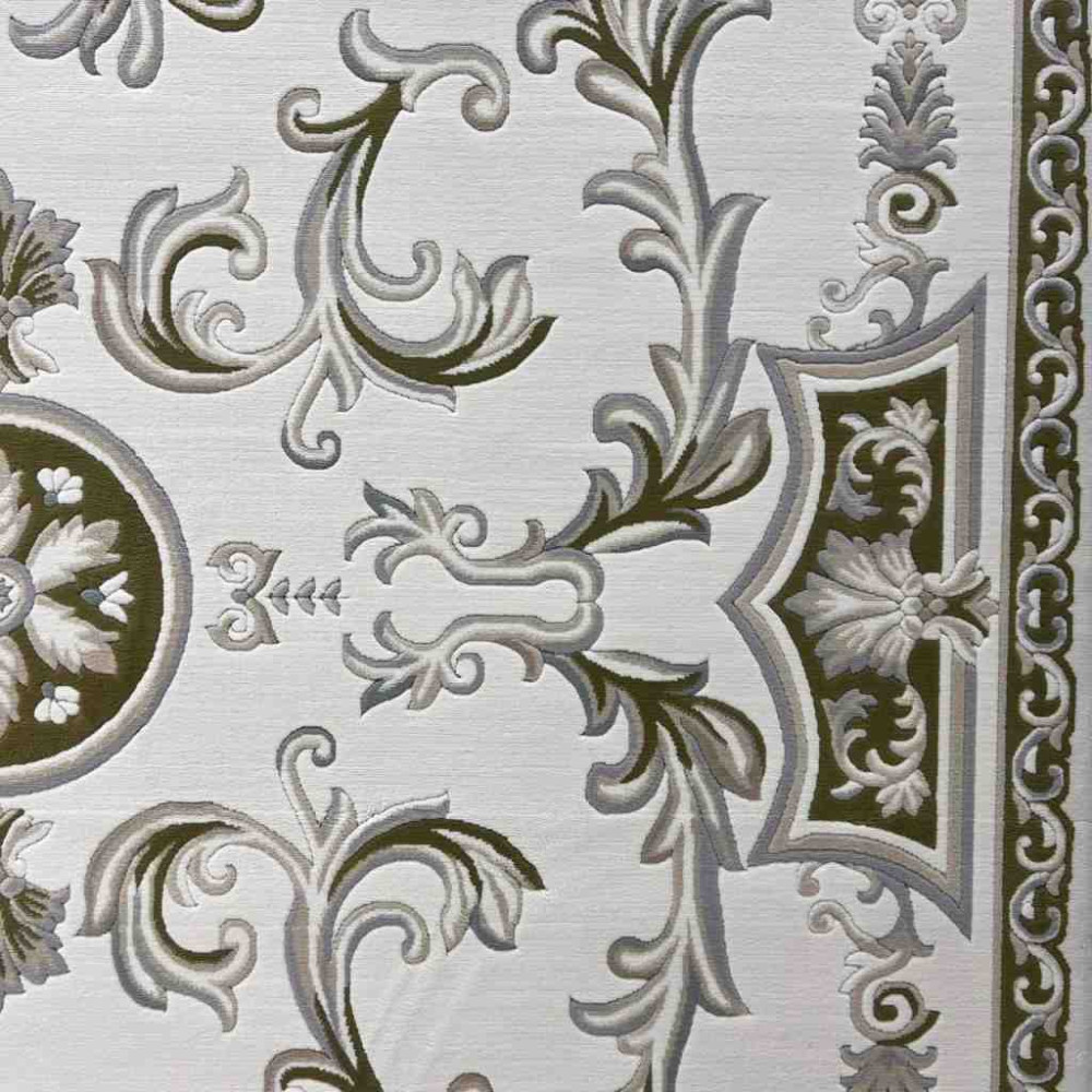 سجاد تركي داليا نقش فرنسي تركي 9769A كريم اخضر مقاس 150*220 سجاد تركي داليا نقش فرنسي تركي 9769A كريم اخضر مقاس 150*220