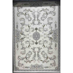 سجاد تركي داليا نقش فرنسي تركي 9769A كريم سيلفر مقاس  200*300