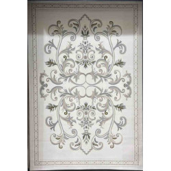 سجاد تركي داليا نقش فرنسي تركي 9771A كريم بيج مقاس 300*400