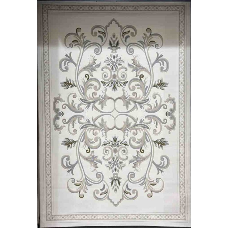 Turkish Dahlia Rug French-Turkish Pattern 9771A Cream beige Size 300*400