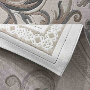 Turkish Dahlia Rug French-Turkish Pattern 9771A Cream beige Size 250*350