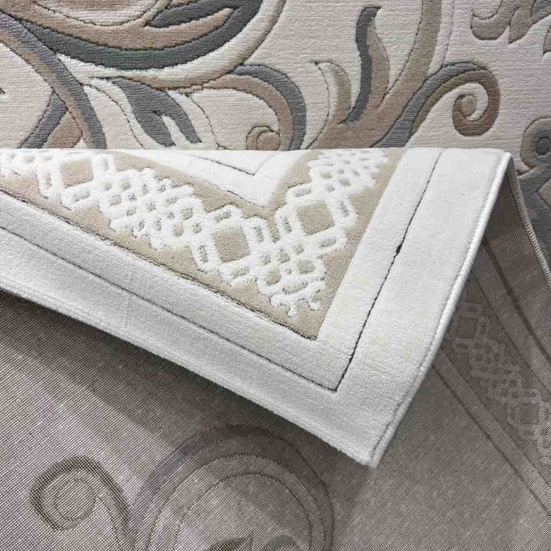 Turkish Dahlia Rug French-Turkish Pattern 9771A Cream beige Size 300*400