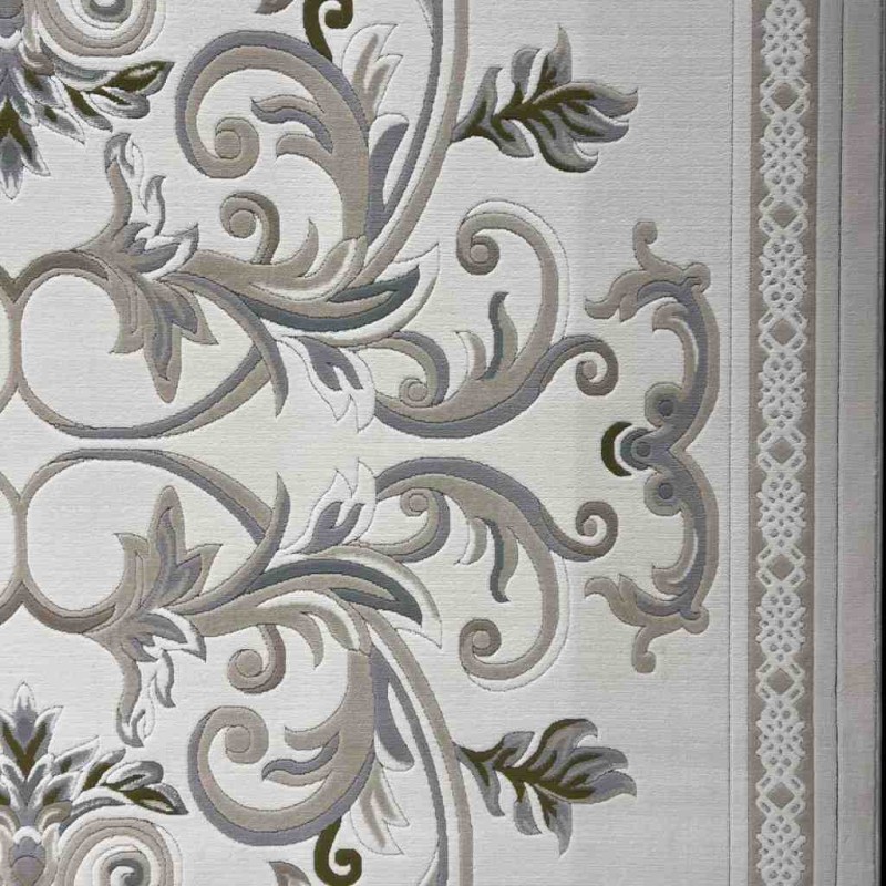 Turkish Dahlia Rug French-Turkish Pattern 9771A Cream beige Size 300*400