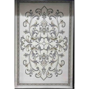 Turkish Dahlia Rug French-Turkish Pattern 9771A Cream blue Size 300*400