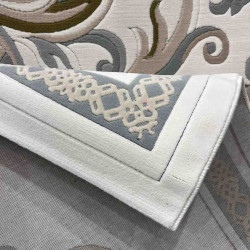 سجاد تركي داليا نقش فرنسي تركي 9771A كريم سماوي مقاس 300*400