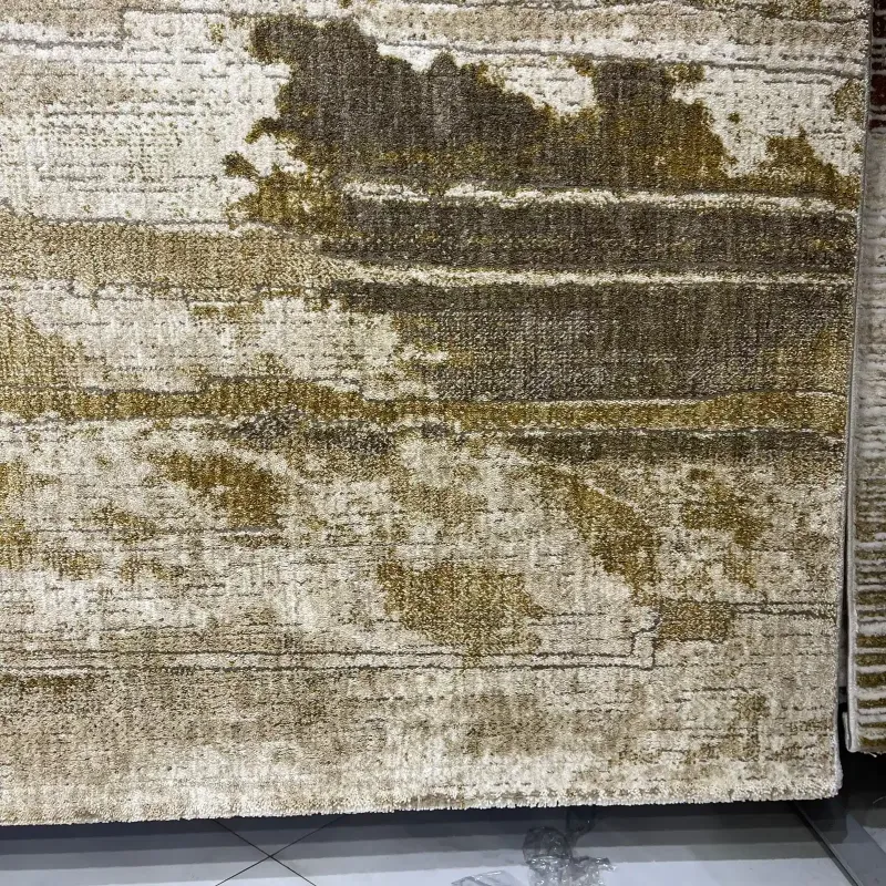 Turkish Bohemian Rug Model 17988 K10 yellow Color Size 80*150