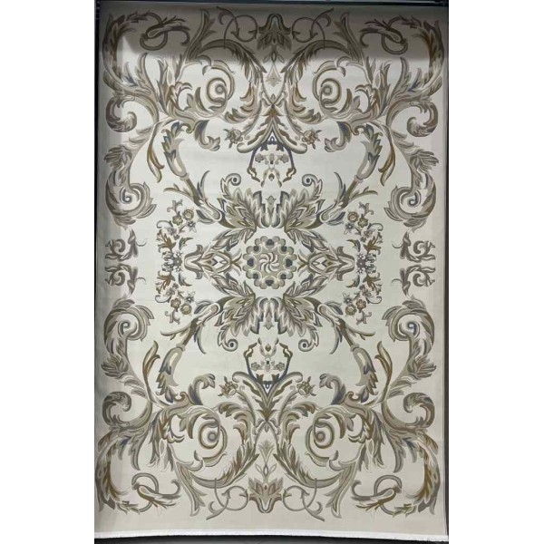 Turkish rug elegant French pattern J941DC cream beige size 250*350
