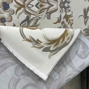 Turkish rug elegant French pattern J941DC cream beige size 300*400