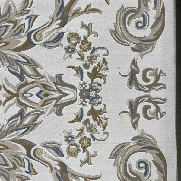 Turkish rug elegant French pattern J941DC cream beige size 250*350
