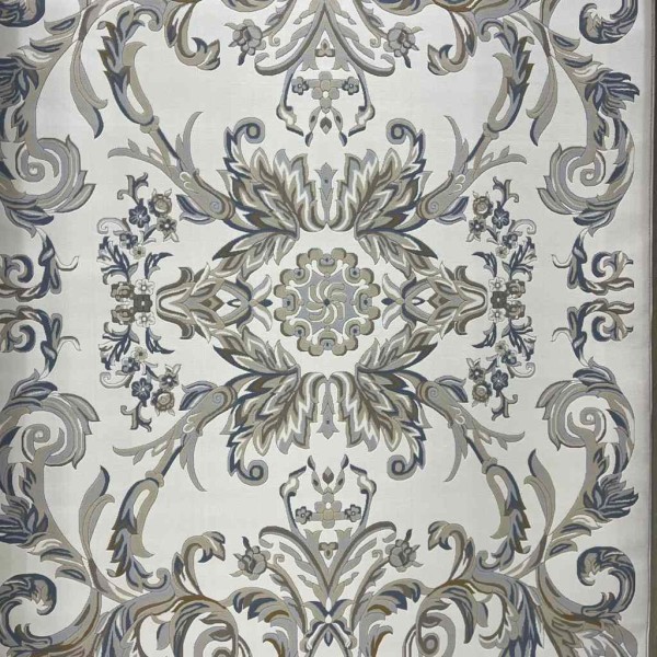 Turkish rug elegant French pattern J941DC cream gray size 250*350
