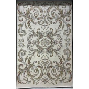 Turkish rug elegant French pattern J941DC cream MULTI size 80*150
