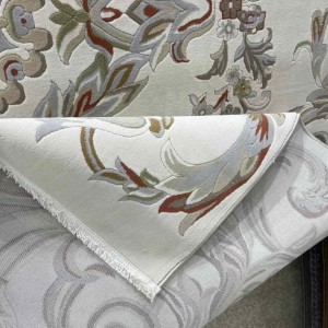 Turkish rug elegant French pattern J941DC cream MULTI size 80*150