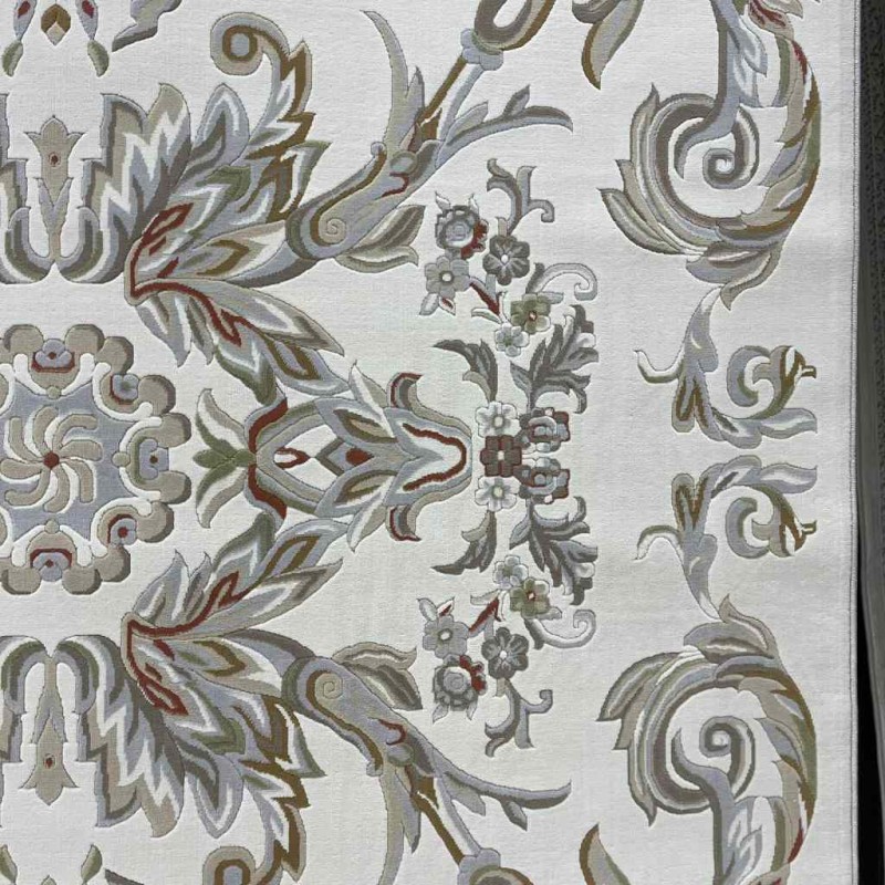 سجاد تركي اناقة نقش فرنسي J941DC كريم مولتي مقاس 50*80