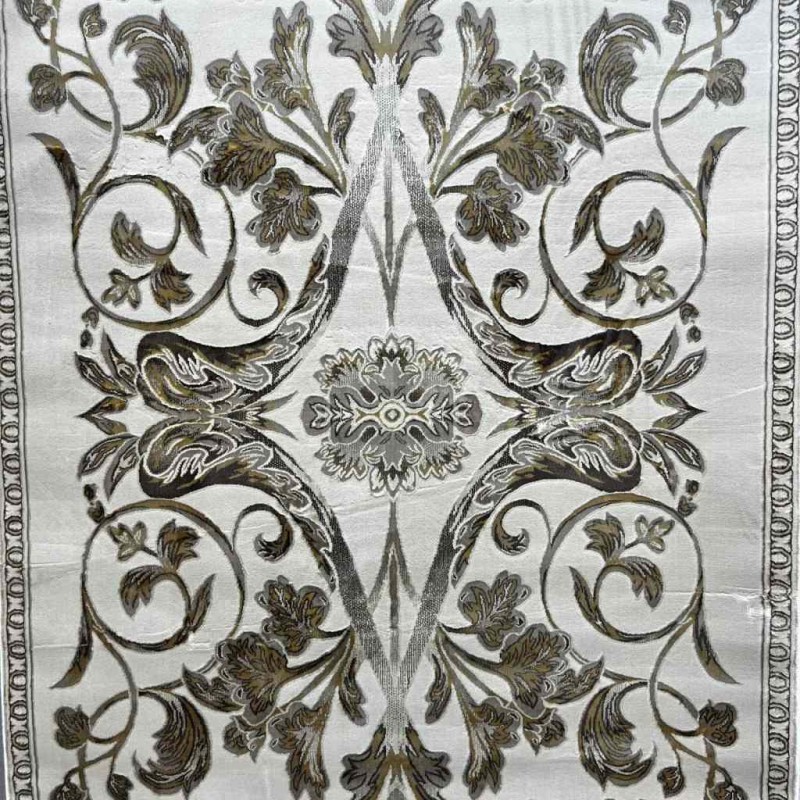 Turkish carpet Eliza French Turkish pattern A6169A Beige Coconut Gold size 300*400
