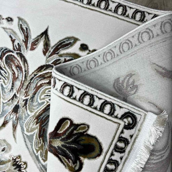 سجاد تركي اليزا نقش فرنسي تركي A6169A كريم ذهبي مقاس  200*300