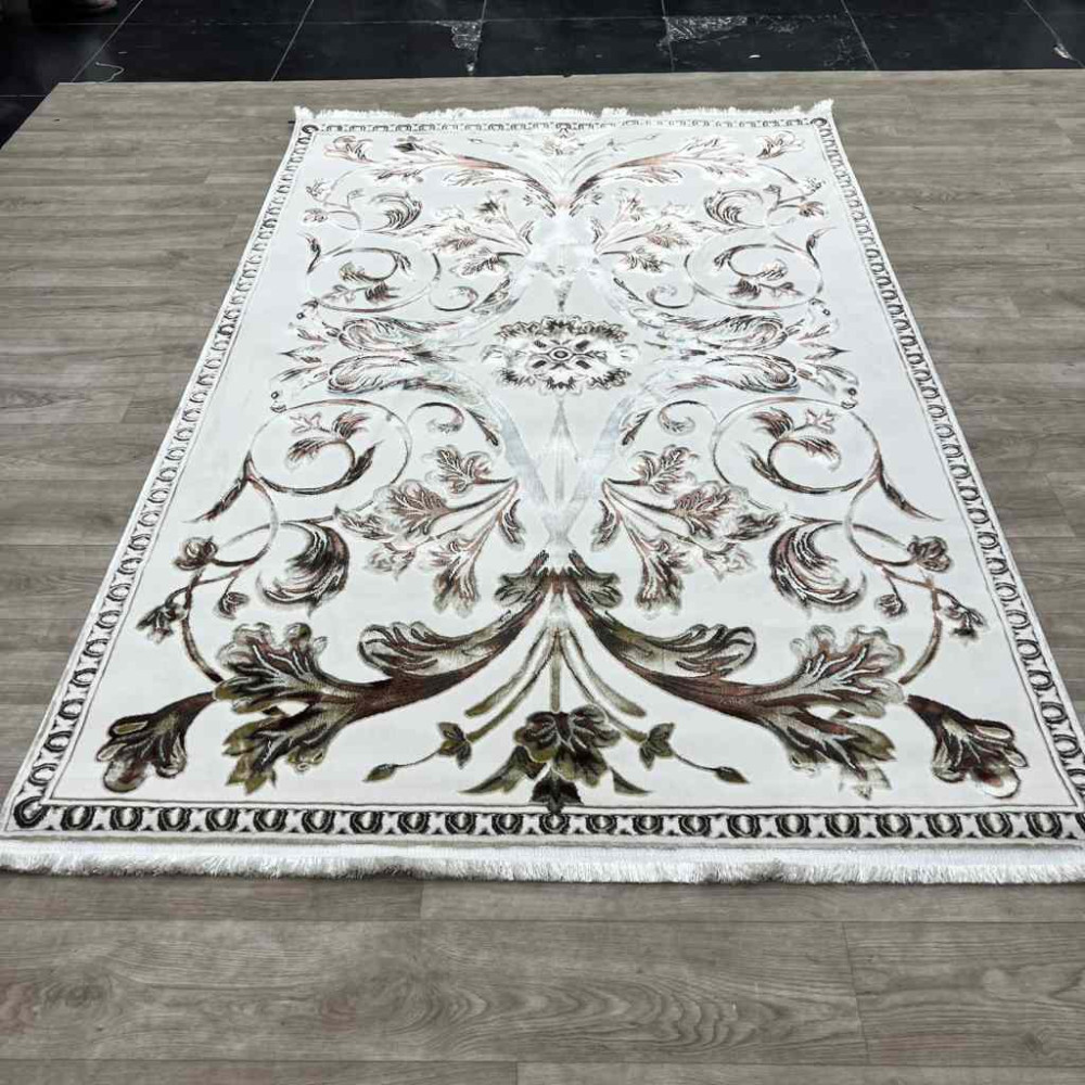 سجاد تركي اليزا نقش فرنسي تركي A6169A كريم ذهبي مقاس  200*300