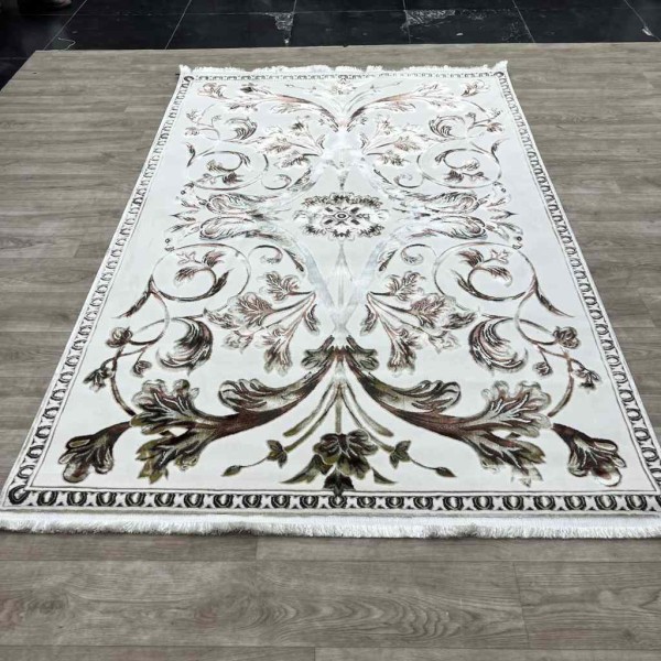 سجاد تركي اليزا نقش فرنسي تركي A6169A كريم ذهبي مقاس  200*300