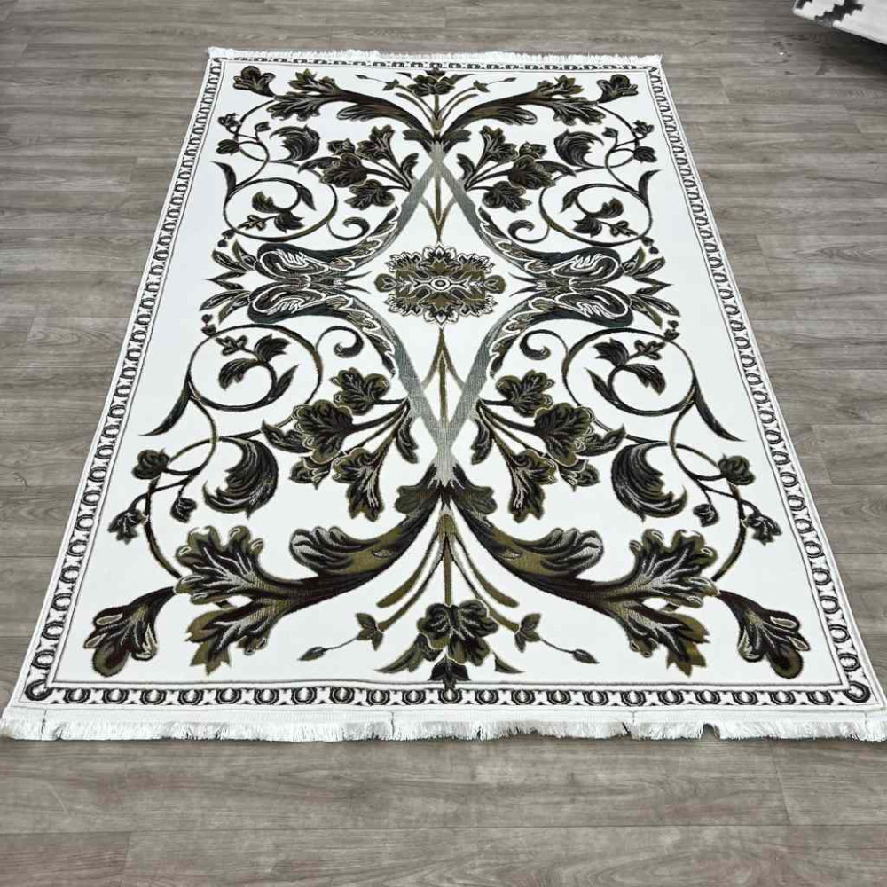 سجاد تركي اليزا نقش فرنسي تركي A6169A كريم ذهبي مقاس  200*300