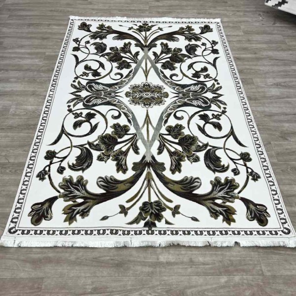 سجاد تركي اليزا نقش فرنسي تركي A6169A كريم ذهبي مقاس  200*300