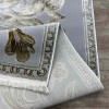 سجاد تركي اليزا نقش فرنسي تركي A6169A رصاصي ذهبي مقاس  50*80