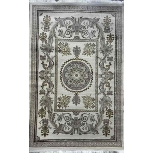 سجاد شرقي اليزا نقش ايراني تركي 36023A بيج كوكين تبلا مقاس 50*80