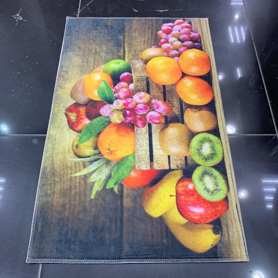 Printed fruit-kitchen rugs 108