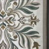 سجاد تركي جلا نقش فرنسي SRC37A كريم اخضر مقاس 50*80