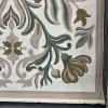 سجاد تركي جلا نقش فرنسي SRC37A كريم اخضر مقاس 50*80
