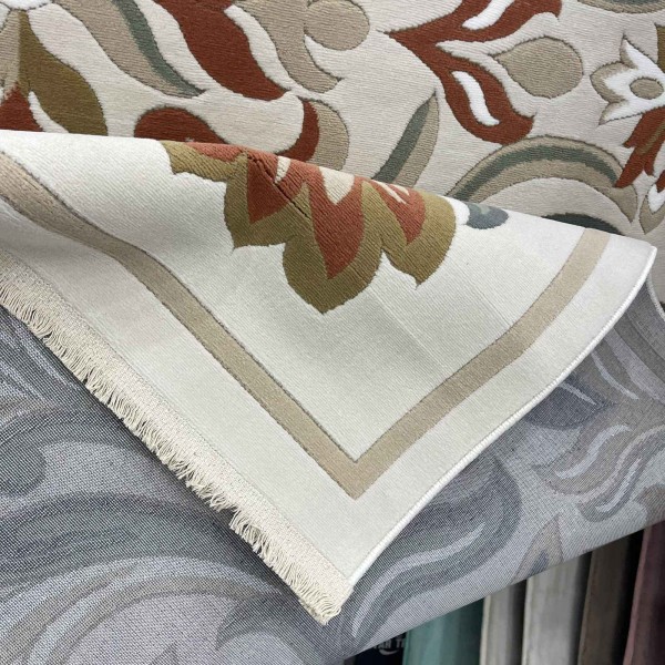 Turkish rug GALA French pattern SRC37A CREAM multi size 80*150