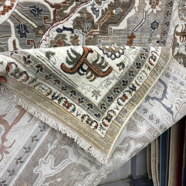 Levon Bohemian Turkish Rug M9262 Beige D84929 Size 200*300