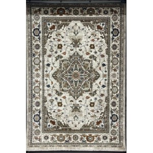 سجاد ليفون بوهيمي تركي M9262 كريم D84424 مقاس 400*500