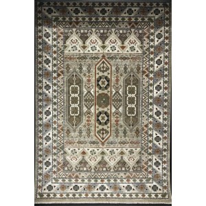 سجاد ليفون بوهيمي تركي L6952 بيج D84949 مقاس 80*150