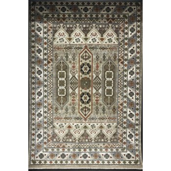 سجاد ليفون بوهيمي تركي L6952 بيج D84949 مقاس 80*150