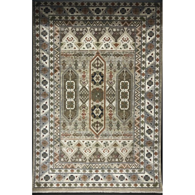 سجاد ليفون بوهيمي تركي L6952 بيج D84949 مقاس 300*400