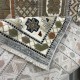 سجاد ليفون بوهيمي تركي L6952 رصاصي D84747 مقاس 80*150