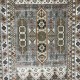 سجاد ليفون بوهيمي تركي L6952 رصاصي D84747 مقاس 80*150
