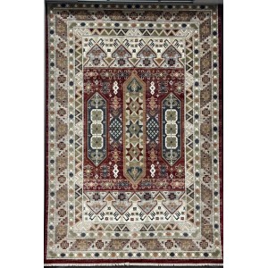 سجاد ليفون بوهيمي تركي L6952 احمر D84X9X مقاس 100*300