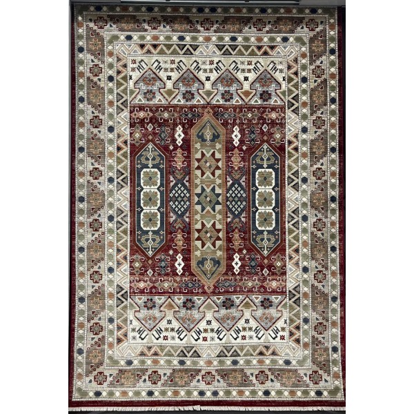 Levon Bohemian Turkish Rug L6952 red D84X9X Size 200*300