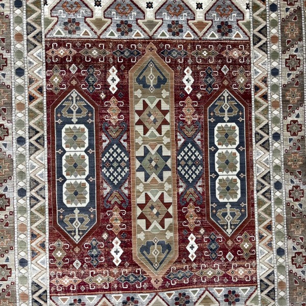 Levon Bohemian Turkish Rug L6952 red D84X9X Size 200*300