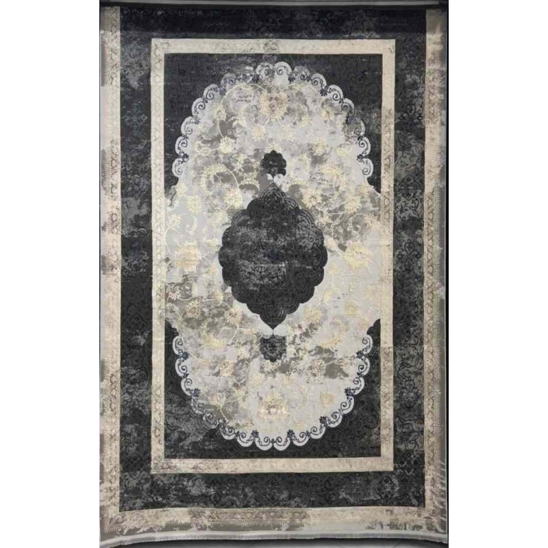 Lisa Cold Turkish Sky Blue Rug Size 50*80