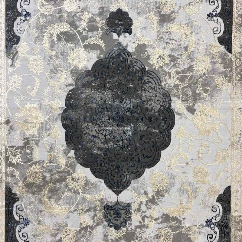Lisa Cold Turkish Sky Blue Rug Size 50*80