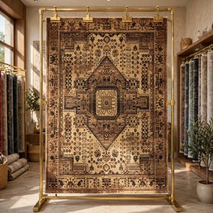 سجاد لونا بوهيمي تركي ODO9A بني مقاس 100*300
