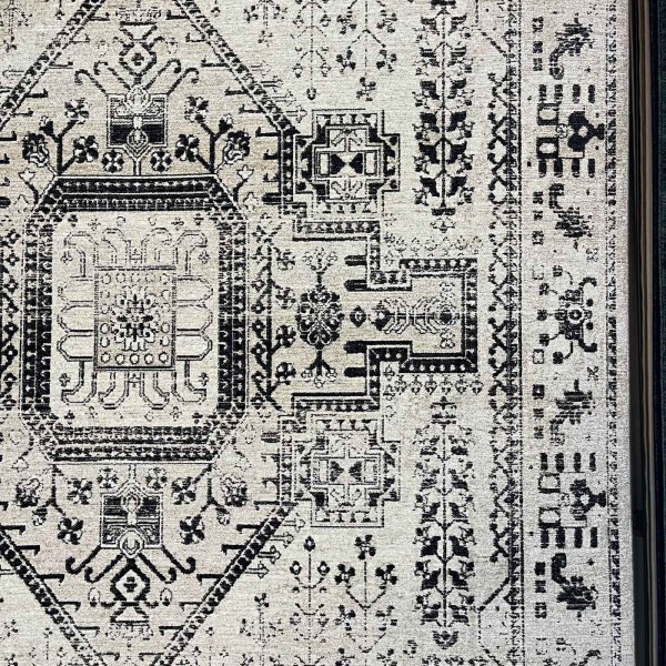 سجاد لونا بوهيمي تركي ODO9A كريم مقاس 300*400