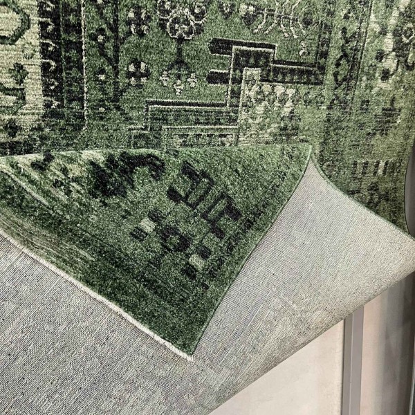 سجاد لونا بوهيمي تركي ODO9A اخضر مقاس 300*400