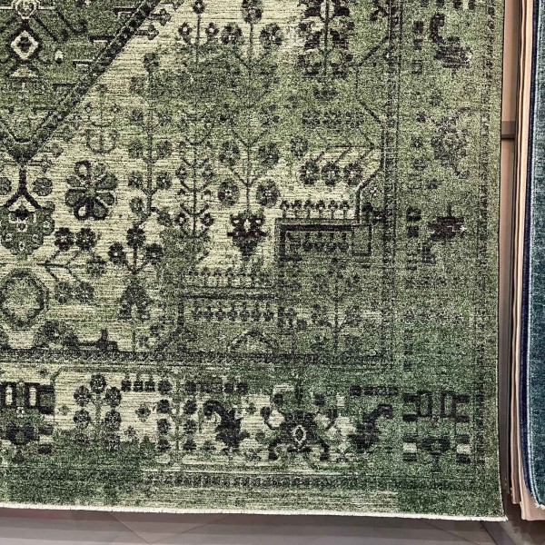 سجاد لونا بوهيمي تركي ODO9A اخضر مقاس 300*400