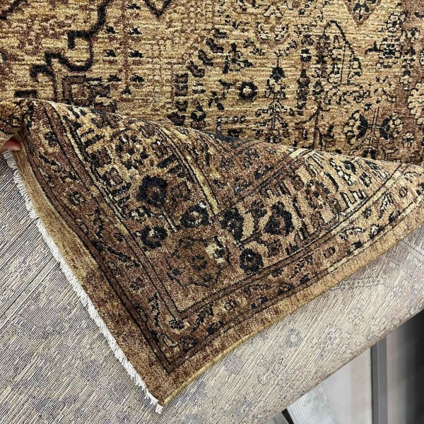 Turkish Luna Bohemian Rug OE72C BROWN 200x300 cm